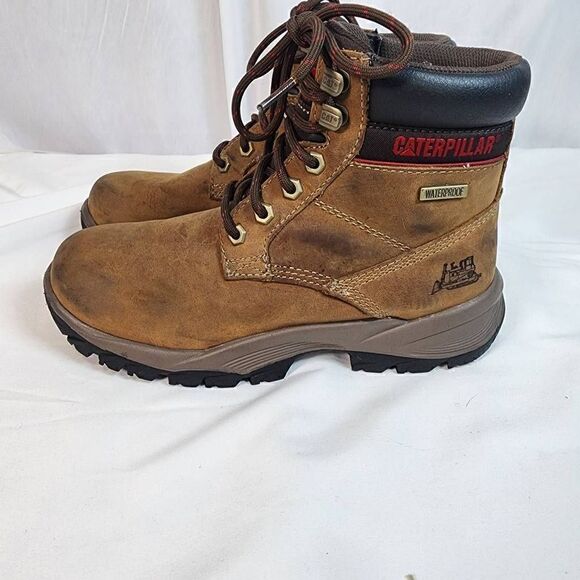 CATERPILLAR Women's Dryverse 6" Waterproof Work Boot (Soft Toe) Size 7.5 - Picture 5 of 9